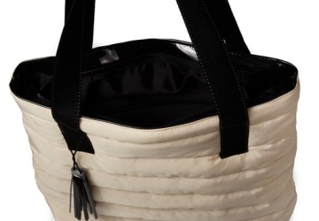 ЖЕНСКАЯ СТЕГАНАЯ СУМКА SOLOME GREY SHOPPER BAG