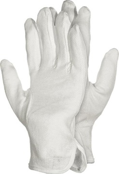 Rękawice kelnerskie 8 12 par MICRON białe
