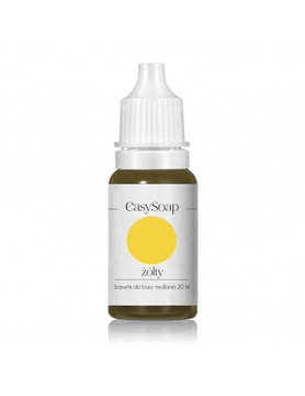 Barwnik do bazy mydlanej mydła płynny Żółty 20ml