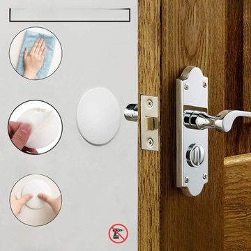 CRASH PAD SILIKONOWY BIAŁY 3 SZT
