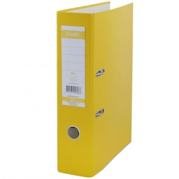 Segregator Bantex A4 XXL, 80 mm, żółty