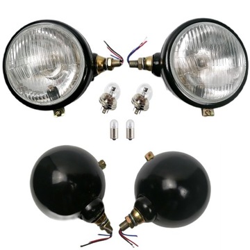 Lampy przednie reflektory 2szt. C-328 C-330 C-360 URSUS z żarówkami 330 360