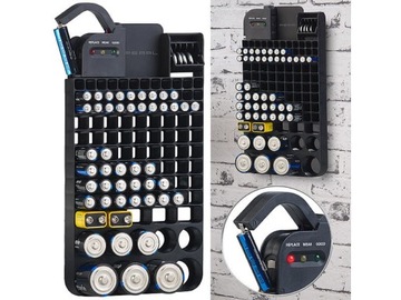 Органайзер для батареек с тестером Pearl