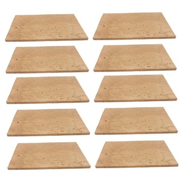 10 пробковых листов для грифа альт-саксофона