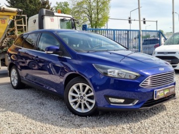 Ford Focus III Kombi Facelifting 1.5 EcoBoost 150KM 2017 Ford Focus 1.5 EcoBoost 150Ps Navi Alu Ledy Sliczny Gwarancja 1.5 Benzyna, zdjęcie 1