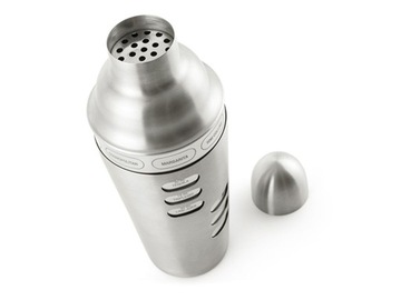 ШЕЙКЕР ДЛЯ НАПИТКОВ КОКТЕЙЛЕЙ С РЕЦЕПТАМИ 500мл