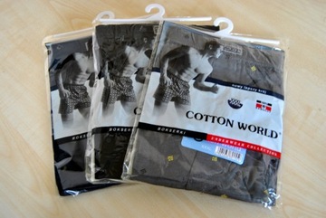 3 шт. Мужские боксеры Cotton World. Размер L