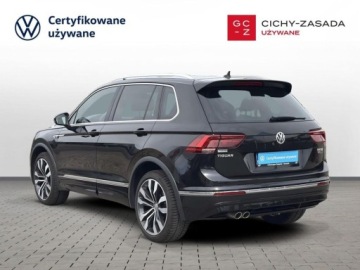 Volkswagen Tiguan II SUV 2.0 TDI 190KM 2016 Volkswagen Tiguan Highline Pakiet R-line Kamery 360 Pamiec foteli LED TOP, zdjęcie 2
