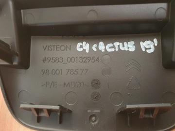 WYŚWIETLACZ NAWIGACJI EKRAN TABLET CITROEN C4 CACTUS LIFT 9826689777