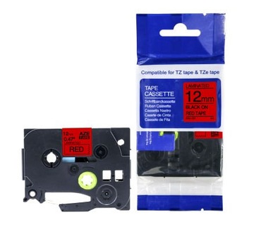 Лента для Brother TZe-431 12мм 8м Красный TZ431 AZE-431 PT-H105