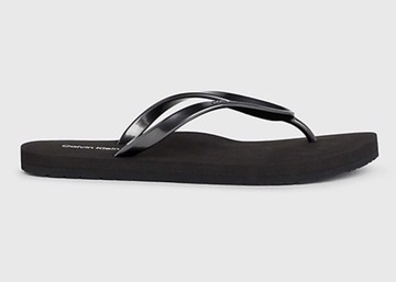 Calvin Klein Japonki HW0HW02043 39 Flip Flop Deboss Logo Met