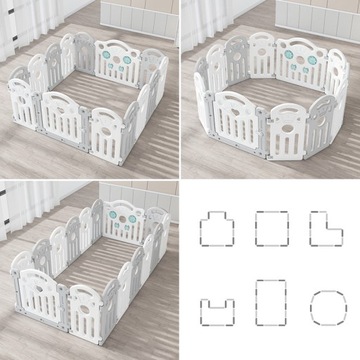 Модульный манеж, детский вольер, бассейн с шариками