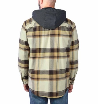 CARHARTT koszula flanelowa ocieplana z kapturem L