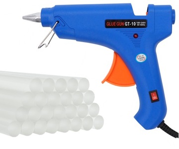PISTOLET DO KLEJU KLEJENIA NA GORĄCO WKŁADY x 26