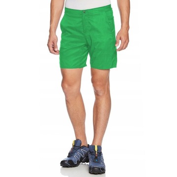 ADIDAS TERREX MOUNTAIN FLY AOP ENERGY GREEN SHORTS