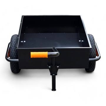 Цельнометаллическая садовая транспортная тележка на двух колесах, до 300 кг.