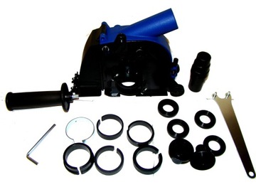 Пылеудаляющий кожух для шлифовальных машин диаметром 115 и 125 мм.