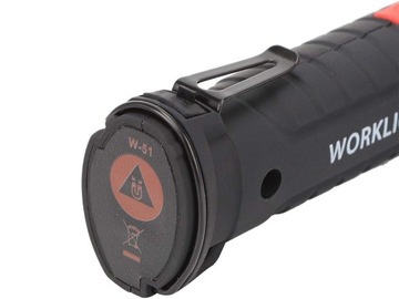 ЛАМПА ДЛЯ МАСТЕРСКОЙ С МАГНИТОМ + КРЮЧКОМ, СКЛАДНАЯ ДЛЯ МАСТЕРСКОЙ USB 5в1