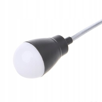 żarówka lampka led usb biała czarna latpop tablet