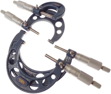 МИКРОМЕТР НАРУЖНЫЙ МИКРОМЕТР 0-100 МИКРОМЕТРОВ НАБОР 4 ШТ. VIS