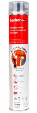 Клей для пенополистирола XPS для утепления пенопласт P750 Fischer FOAM GLUE