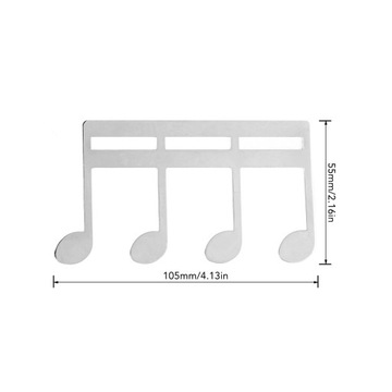 Зажим для музыкальных книг, металлический переносной держатель для книжных страниц, для листа фортепианной гитары
