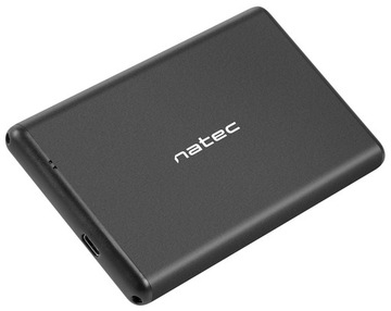 Natec Rhino-C 2,5 дюйма SATA, черный, USB 3.0, тип C