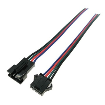 Zestaw złączka konektor wtyk gniazdo do LED RGB