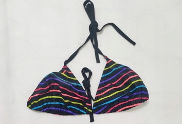 STRÓJ KĄPIELOWY DWUCZĘŚCIOWY CZARNY GÓRA OD STROJU BIKINI 36 LA REDOUTE