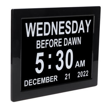 8-дюймовые цифровые часы с ежедневным календарем