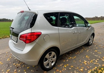 Opel Meriva II Mikrovan 1.4 Turbo ECOTEC 140KM 2012 Opel Meriva Bezwypadkowy, Oryginalny lakier, dobrze wyposazona, hak 1.4, zdjęcie 6