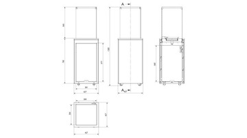 Обогреватель PATIO MINI, садовый зонт с подогревом