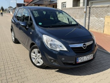 Opel Meriva II Mikrovan 1.4 Turbo ECOTEC 120KM 2011 Opel Meriva 1.4 Benzyna Klimatronic Opłacony