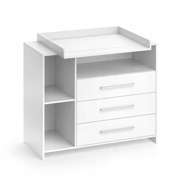 KOMODA Z PRZEWIJAKIEM BIEL 113×53 VICCO BABY