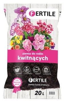 Ziemia do kwitnących 20 L Fertile