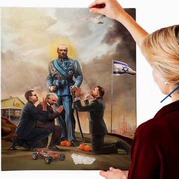 Obraz na płótnie MARSZAŁEK TESTOVIRON 40x60