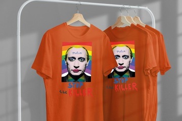 KOSZULKA T-SHIRT ANTY PUTIN PUTLER UKRAINA 3XL