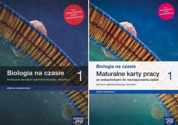 Biologia na czasie 1 KOMPLET ZR podr.+KPU