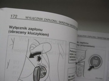 TOYOTA YARIS II польская инструкция по эксплуатации TOYOTA Yaris 2005-2009 оригинал