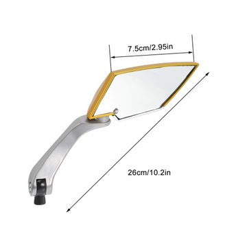 REGULOWANE LUSTERKA MOTOCYKLOWE KAMERA TYŁU
