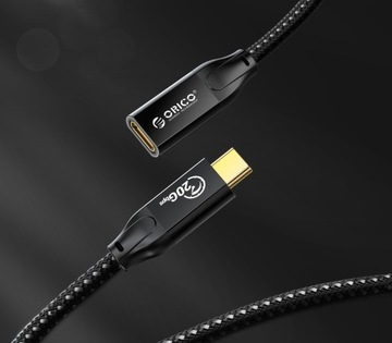 Orico Przedłużacz USB-C 1m 3.2 Gen2 20 Gb, 4K 100W