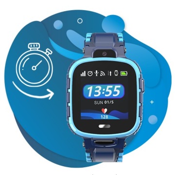 УМНЫЕ ЧАСЫ ДЛЯ ДЕТЕЙ CALMEAN ACTIVE GPS IP67 SIM