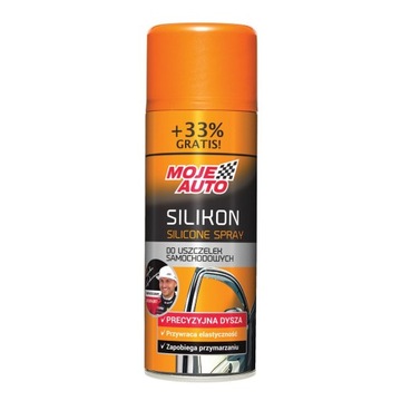 SILIKON DO USZCZELEK 400ML SPRAY / MOJE AUTO