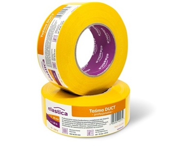 TAŚMA DUCT NAPRAWCZA ŻÓŁTA 50mm/50m Elastica