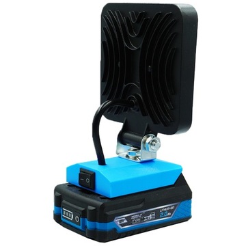 РАБОЧАЯ ЛАМПА ДЛЯ фонарика DEDRA SAS+ LED LAMP 18V