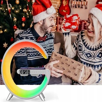 СВЕТОДИОДНАЯ ПОДСВЕТКА БЕСПРОВОДНОЕ ЗАРЯДНОЕ УСТРОЙСТВО BLUETOOTH ДИНАМИК РАДИО