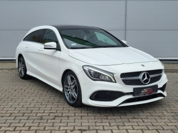 Mercedes CLA C117 Shooting Brake Facelifting 2.0 220 184KM 2018 Mercedes CLA 220 4 MATIC, Automat, AMG Pakiet, zdjęcie 2