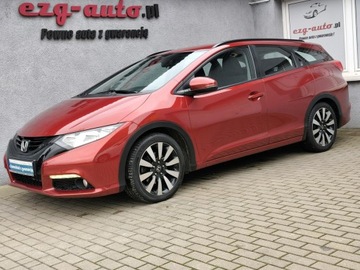 Honda Civic IX Tourer 1.6 i-DTEC 120KM 2014 Honda Civic I właściciel zadbana F 23%Gwarancja, zdjęcie 1