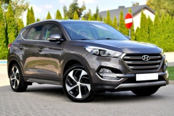 Hyundai Tucson III SUV 1.7 CRDI 115KM 2017 Hyundai Tucson 1,7 CRDi 116KM Ledy Skóra Grzana, zdjęcie 8