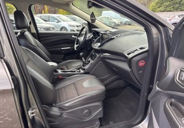 Ford Kuga II SUV 1.5 EcoBoost 150KM 2016 Ford Kuga 1.5B 150KM przeb.142tys ksiazka bezwypadkowy NAVI skora 1.5, zdjęcie 1